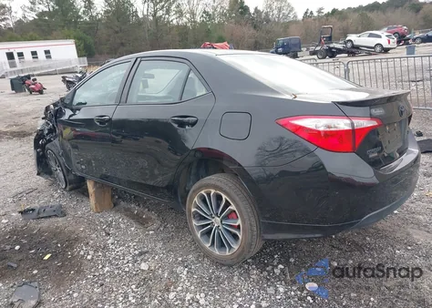 2016 Toyota Corolla S Plus from USA, damaged, VIN 2T1BURHE9GC500045